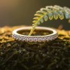 Svadobna obrucka zlata diamant 1,7mm
