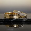 Zlate obrucky diamant