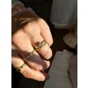 Zlatý diamantový prsteň 0,5ct