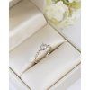 Diamantový guličkový prsteň 0,5ct