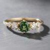 zásnubný prsteň turmalín diamant