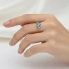zlatý prsten topas diamant