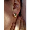 Zlaté náušnice slza
